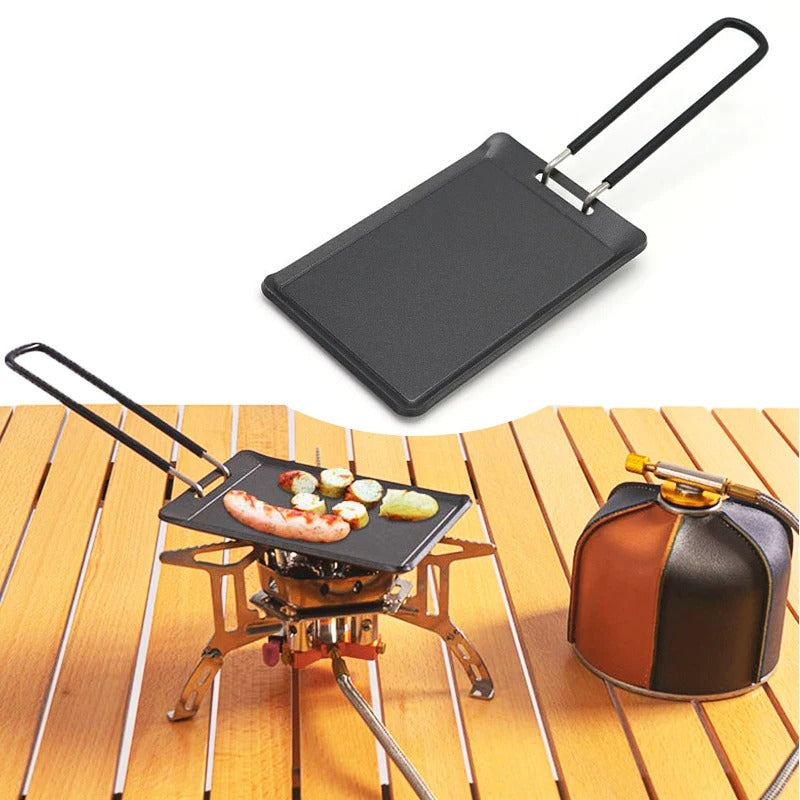 Mini Camping Frying Pan – Portable Outdoor BBQ Cookware