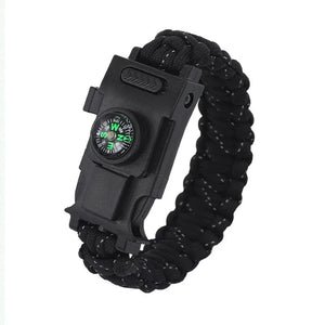 Emergency Paracord 550 4Mm Led Lights Camping Rope Parachute Cord Bracelet Survival Multifunction Outdoor Tools Camping Survival