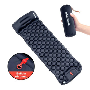 Cool Camping Mat Gear Camping Mat Camping Supplies Nature Hiking Inflatable Mat Portable Lightweight Camping Sleeping Mattress