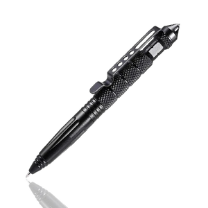 High Quality Metal Self Defense Tactical Pen School Student Office Ballpoint Pens Emergency Glass Breaker Survival Supplies