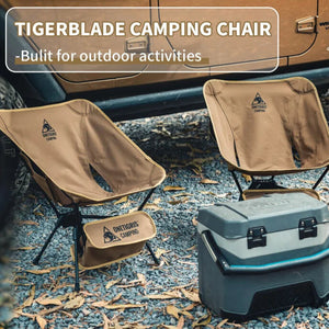 Camping Chair Foldable Outdoor Chair Triangle Framed Hiking Chair