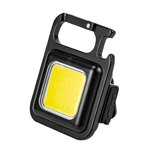 Flashlight Mini Keychain Lamp 4-Mode Waterproof EDC Torch