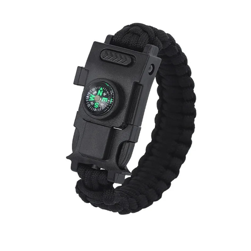 Emergency Paracord 550 4Mm Led Lights Camping Rope Parachute Cord Bracelet Survival Multifunction Outdoor Tools Camping Survival