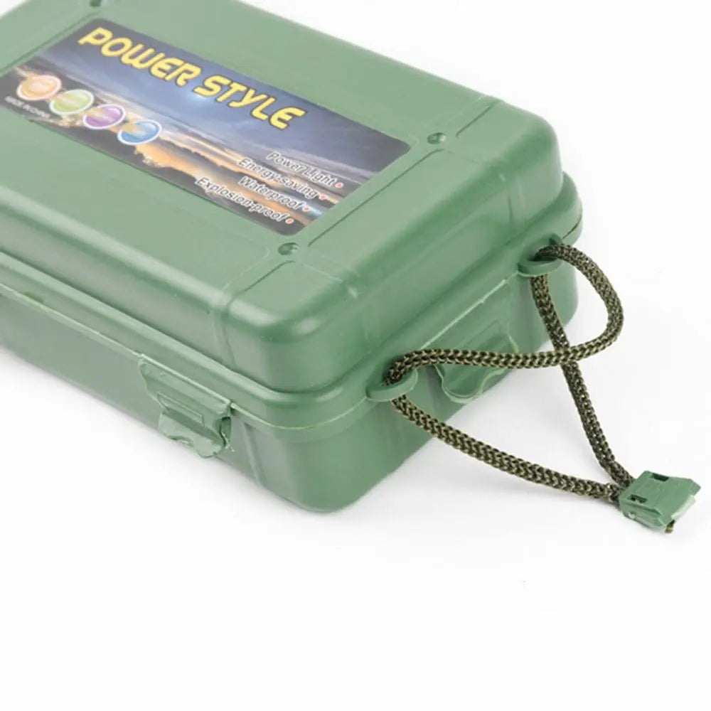 Portable Shockproof Outdoor Airtight Survival Storage Case Shockproof Camping Travel Container Carry Storage Box Size