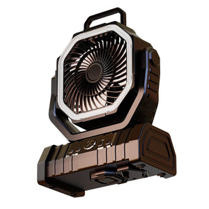 20000mAh Camping Fan with Light, Remote & Ceiling Air Circulator