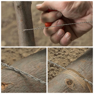 Manual Steel Rope Chain Saw - Portable Emergency Survival Tool