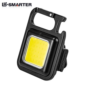 Flashlight Mini Keychain Lamp 4-Mode Waterproof EDC Torch