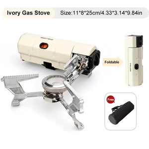 2670W Portable Camping Gas Stove, Folding Cassette Burner