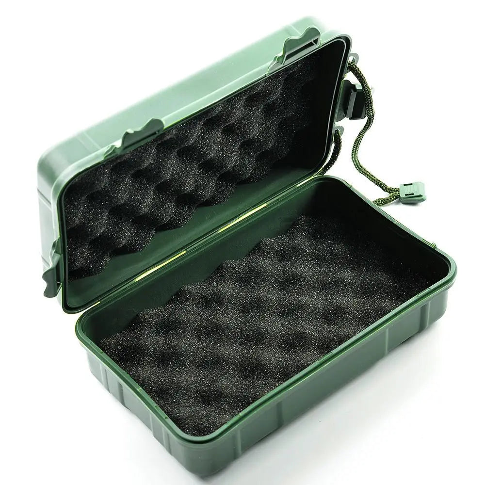 Portable Shockproof Outdoor Airtight Survival Storage Case Shockproof Camping Travel Container Carry Storage Box Size