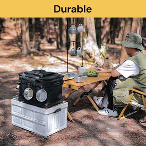 Outdoor Camping Storage Bags Large Lamp Tableware Meal Bag Camping Picnic Tool