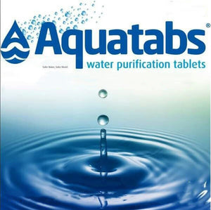 Aquatabs Water Purification Tablets 50 Camp Hike Survival Rescue Emergen Potable