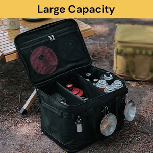 Outdoor Camping Storage Bags Large Lamp Tableware Meal Bag Camping Picnic Tool