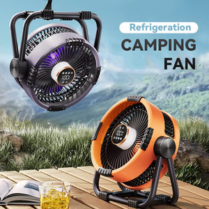 Camping Fan 20000Mah Rechargeable Portable Outdoor Camping Fan