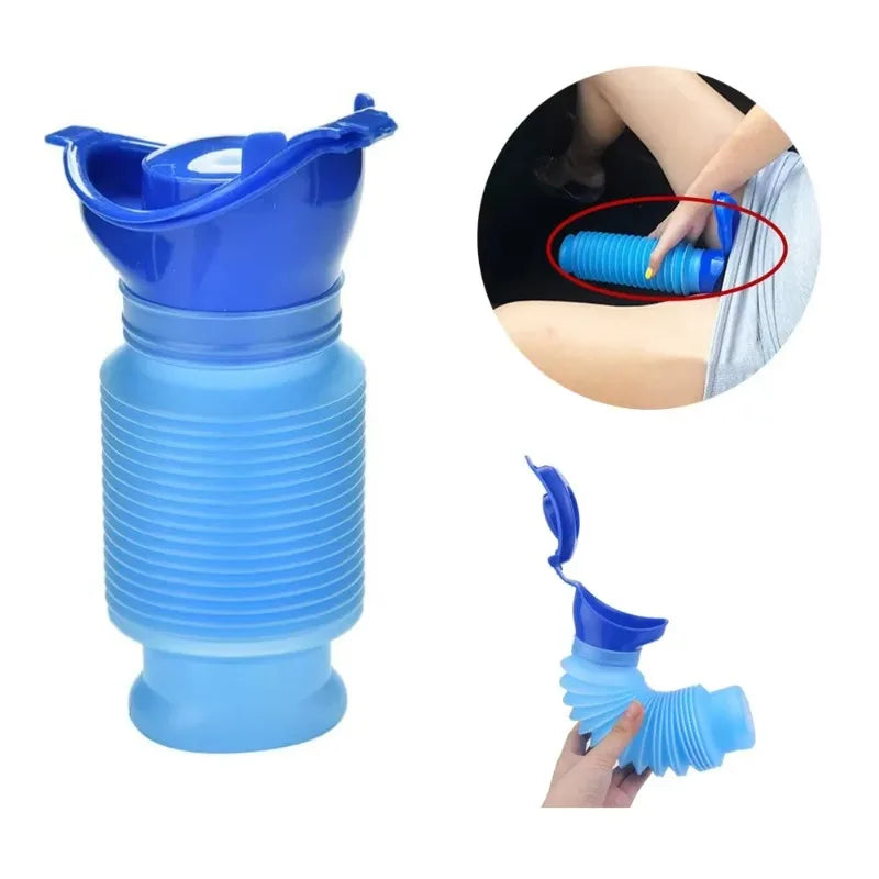 Portable Adult Urinal Bottle for Travel, Camping, & Car