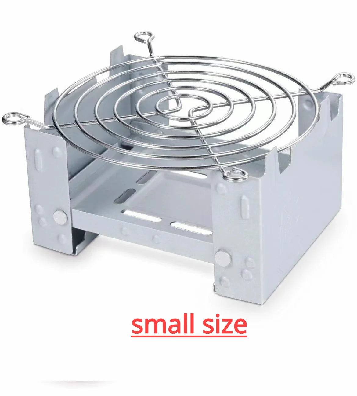 Compact Portable Alcohol Stove Burner for Outdoor Cooking, BBQ