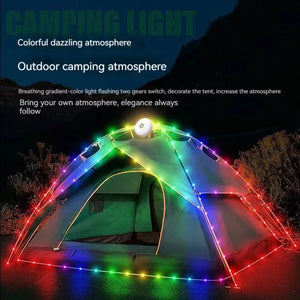 10M LED Camping Lamp Strip, Waterproof & Recyclable, Outdoor