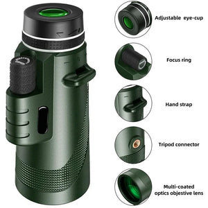 Portable Zoom HD 5000M Telescope - Compact, Powerful for Outdoor Use