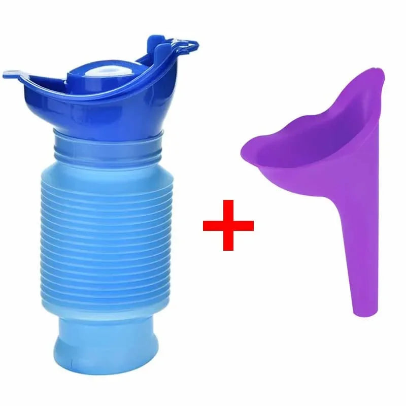 Portable Adult Urinal Bottle for Travel, Camping, & Car