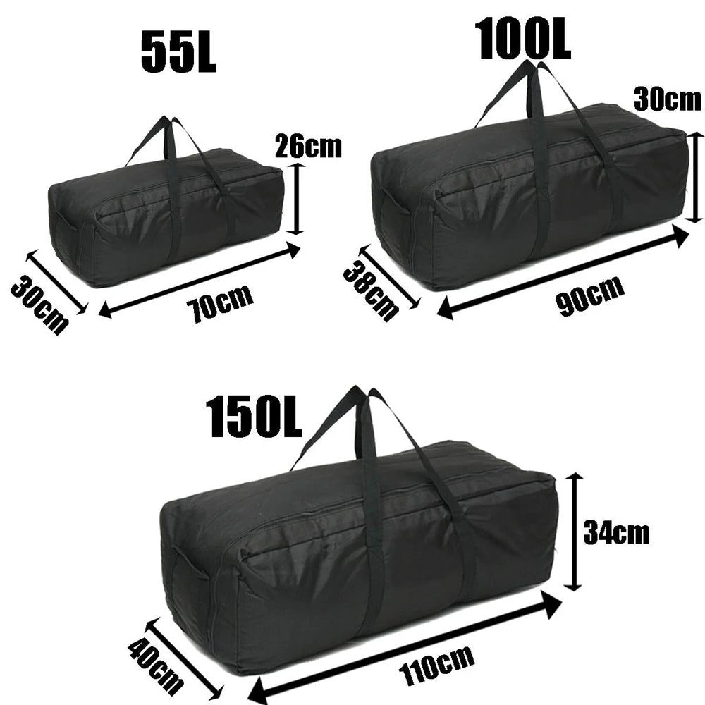 Waterproof Camping Storage Bag for Men & Women, Hiking Duffle