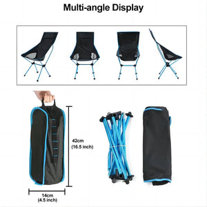 Portable Camping Foldable Chair Fishing Beach Travel