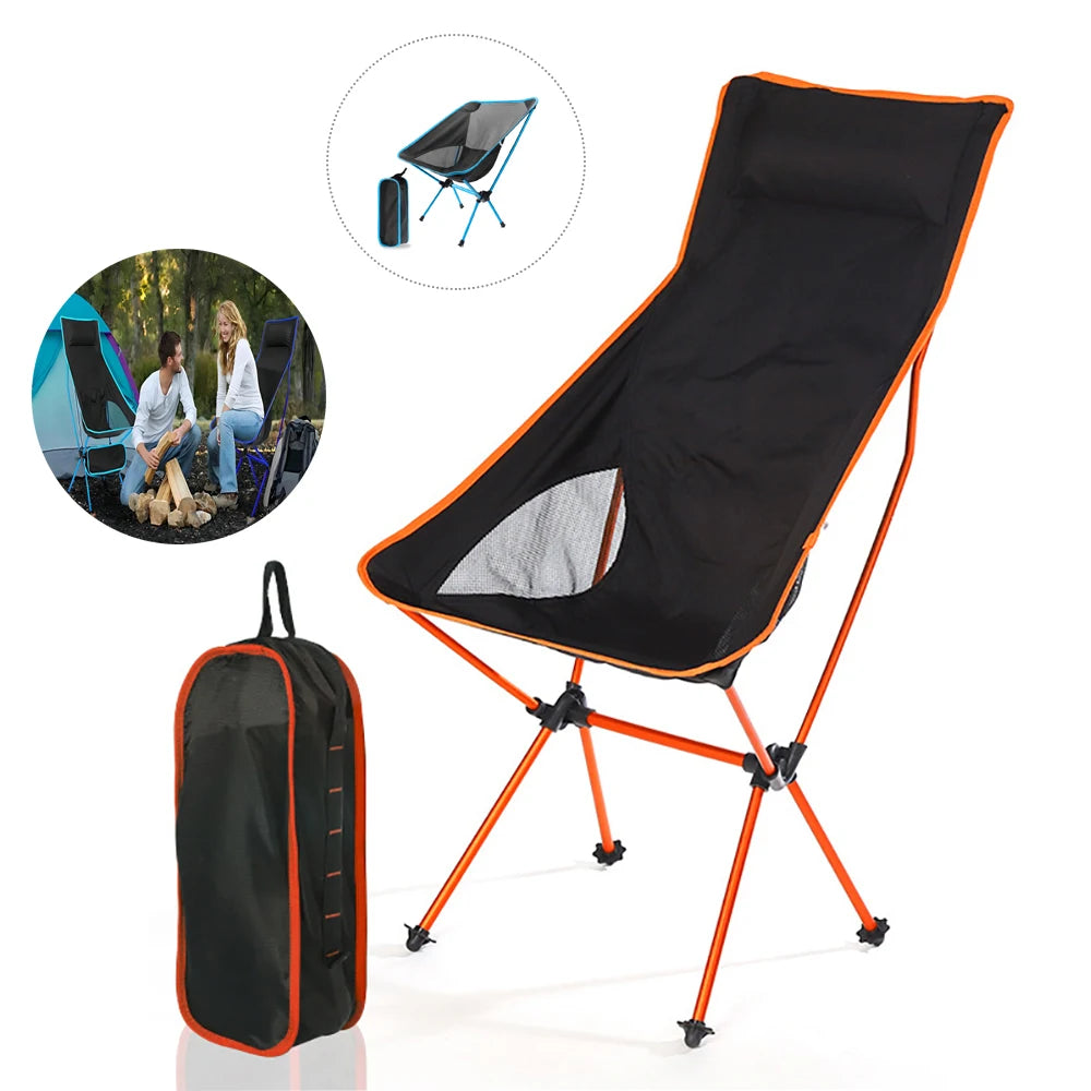 Portable Camping Foldable Chair Fishing Beach Travel