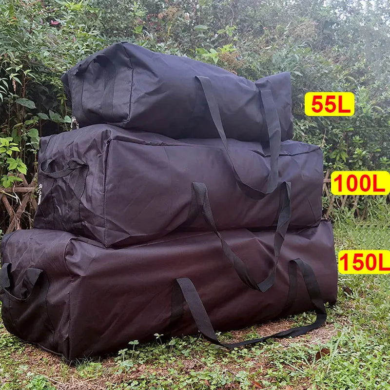 Waterproof Camping Storage Bag for Men & Women, Hiking Duffle