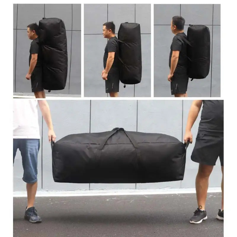 Waterproof Camping Storage Bag for Men & Women, Hiking Duffle