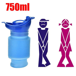 Portable Adult Urinal Bottle for Travel, Camping, & Car