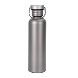 Titanium Water Bottle for Outdoor Sports, Camping & Hiking