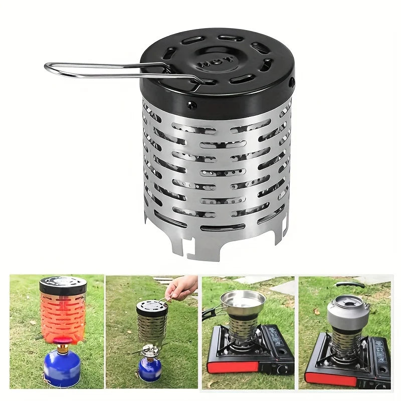Mini Gas Heater Stove Portable Outdoor Camping Steel Warmer