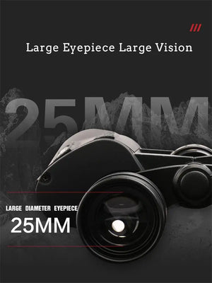 50,000M German Military 20x50 HD Zoom Binoculars for Camping