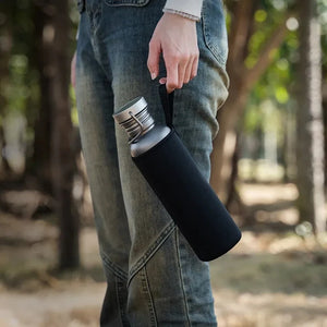 Titanium Water Bottle for Outdoor Sports, Camping & Hiking