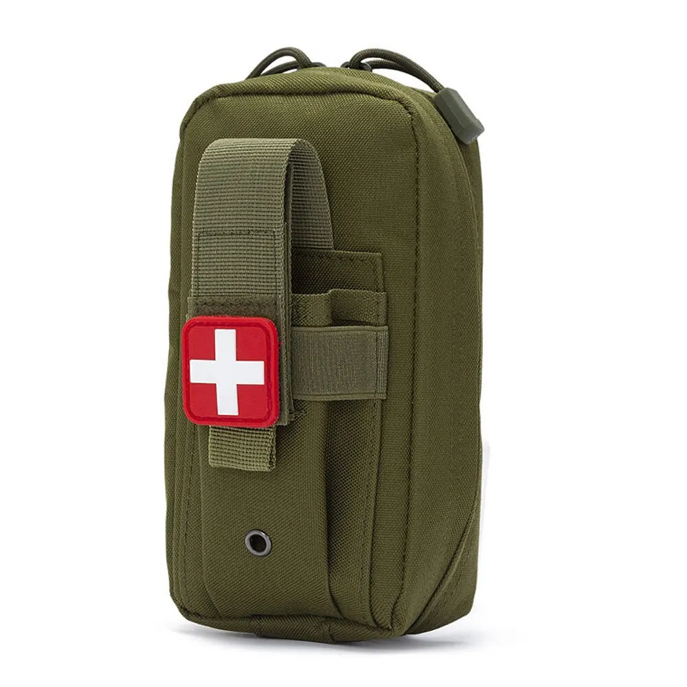 First Aid Kit Medical EDC Pouch Tactical Outdoor Medical Bag Tourniquet Scissors Waist Bag Tactical Survival Bag