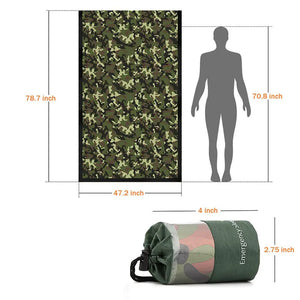 Outdoor Life Bivy Bag & Emergency Blanket, Waterproof