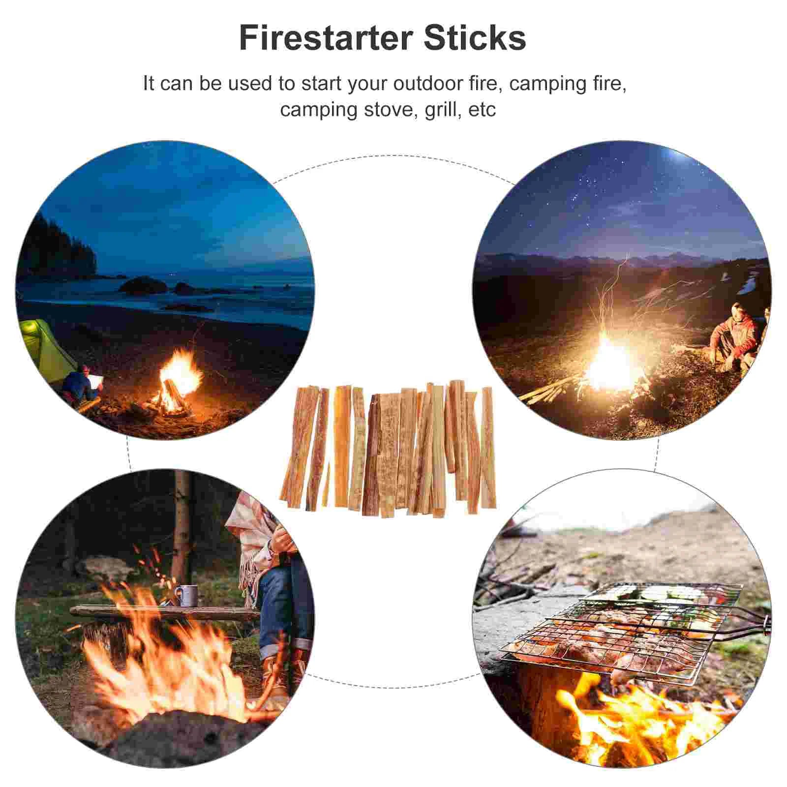 Camping Survival Fire Starter Outdoor Quick Fire Kit Firestarter Sticks Outdoor Emergency Camping Sports Fire Starter