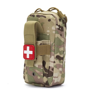 First Aid Kit Medical EDC Pouch Tactical Outdoor Medical Bag Tourniquet Scissors Waist Bag Tactical Survival Bag