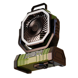 20000mAh Camping Fan with Light, Remote & Ceiling Air Circulator