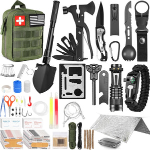 Survival Kits, 149Pcs Survival Gear First Aid Kit