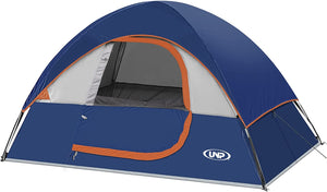 Camping Tent 2 Person, Waterproof Windproof Tent with Rainfly Easy Set Up