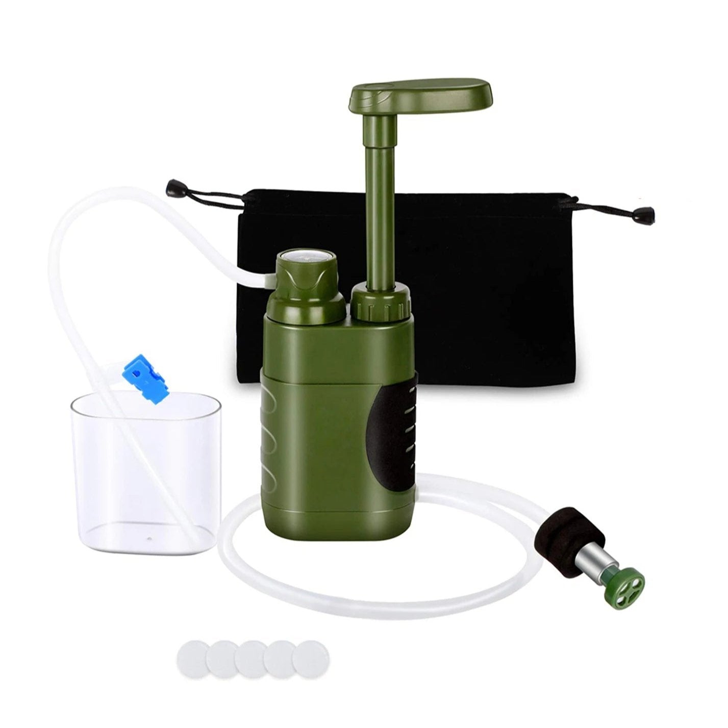 Outdoor Survival Water Filter Straws Camping Equipment Water Purifier Water Filtration System Emergency Hiking Accessories