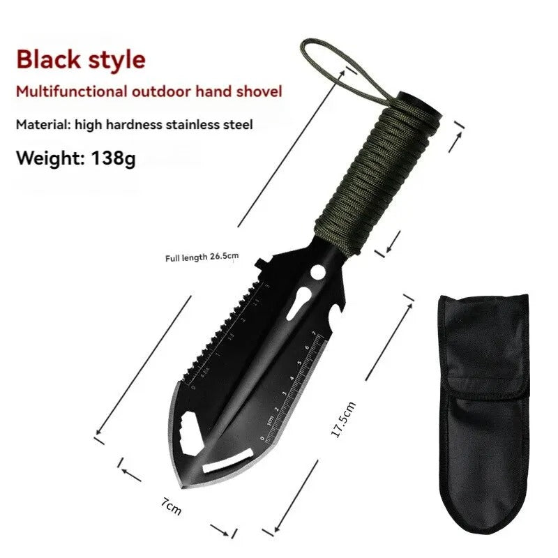 Portable Tactical Camping Shovel – Survival Multi-Tool